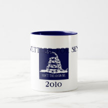 John Hostettler for Senate "Don't Tread on Me" Mug