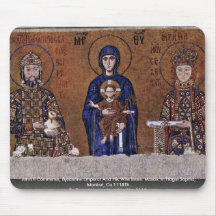 John Ii Comnenus, Byzantine Emperor And His Wife Mouse Pads