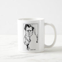 John Ince Silent Movie Actor Caricature Mug