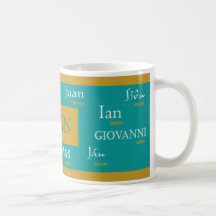 John International Name Mug
