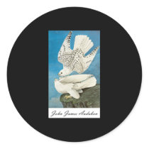 John James Audubon Gyrfalcon stickers