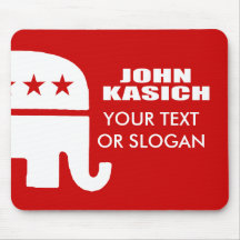 JOHN KASICH FOR GOVERNOR MOUSE PADS