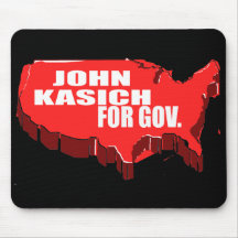 JOHN KASICH FOR GOVERNOR MOUSEMATS