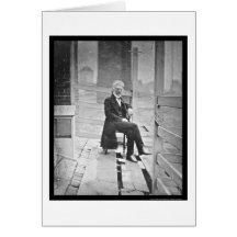 John McAllister Sitting Daguerreotype 1843 Greeting Card
