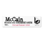 John McCain POW President bumper stickers