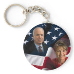 John McCain & Sarah Palin, 2008 Elections keychains