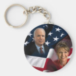 John McCain & Sarah Palin, 2008 Elections Key Chains