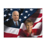John McCain & Sarah Palin, 2008 Elections postcards
