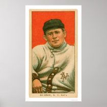 John McGraw Baseball 1911 Poster