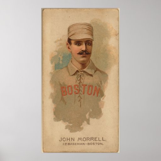 John Morrill, Boston Beaneaters Print