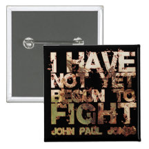 John Paul Jones Pinback Button