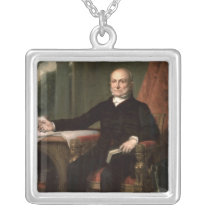 John Quincy Adams Personalized Necklace