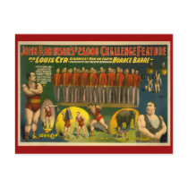 John Robinson's $25,000 Challenge Circus Poster