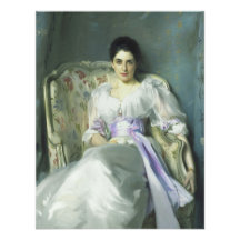 John Singer Sargent Lady Agnew Personalized Announcements