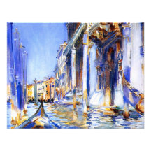 John Singer Sargent Rio dell’Angelo Venice Invite