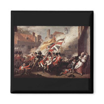 John Singleton Copley Battle Of Jersey magnets