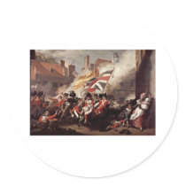 John Singleton Copley Battle Of Jersey stickers