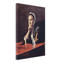John Singleton Copley - Mrs Humphrey Devereux Gallery Wrapped Canvas