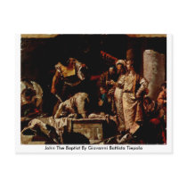 John The Baptist By Giovanni Battista Tiepolo Postcards