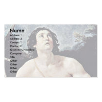John The Baptist By Reni Guido Business Card Templates