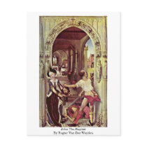 John The Baptist By Rogier Van Der Weyden Postcard