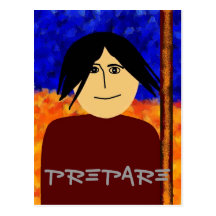 JOHN THE BAPTIST POSTCARD