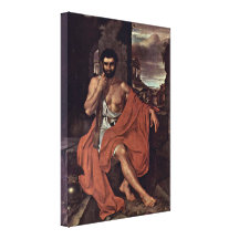 John Vanderlyn - Marius meditates on the ruins Canvas Prints