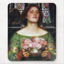 John Waterhouse - Gather Ye Rosebuds Mousepad