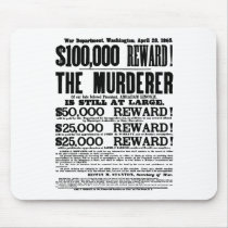 John Wilkes Booth Wanted Poster