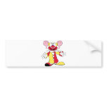 Johnny Automatic Clown Cartoon bumper stickers