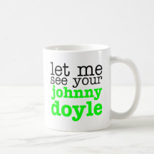 Johnny Doyle Green Mug
