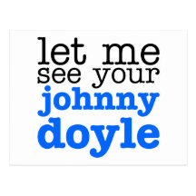 Johnny Doyle Postcard
