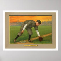 Johnny Evers Cubs Baseball 1911 Posters