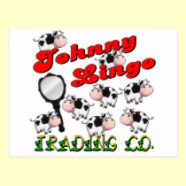 Johnny Lingo Trading Co. postcards