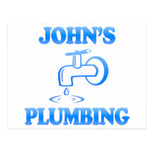 John's Plumbing Post Card