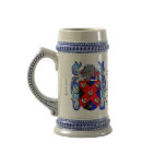 Johnson Family Crest Stein mugs