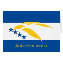 Johnston Atoll Flag cards