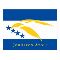 Johnston Atoll Flag postcards