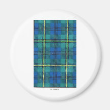 JOHNSTON FAMILY TARTAN MAGNET
