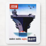 Join Modern Mobile Mighty Navy – Join the Navy mousepads