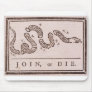Join or Die Benjamin Franklin Political Cartoon Mouse Pad