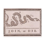 Join or Die Benjamin Franklin Political Cartoon Post Cards