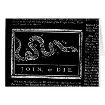 Join or Die Card