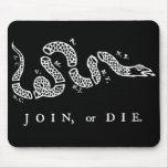 join or die distressed white graphic