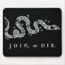 join or die distressed white graphic