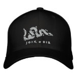 Join or Die Embroidered Hat embroidered hats