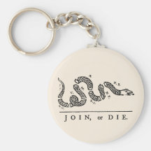 Join or Die Key Chain