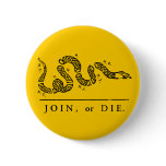 Join or Die - Libertarian buttons