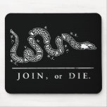 Join or Die Libertarian  mousepads
