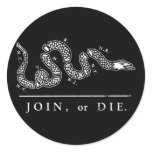 Join Or Die - Libertarian stickers